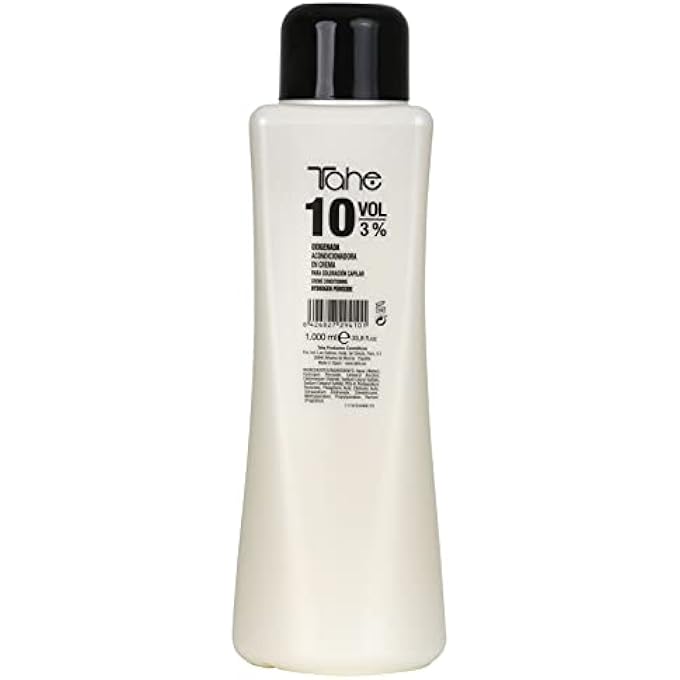 Tahe NATURAL COLOUR OXYGENATE CREAM CONDITIONER FOR HAIR DYE 1000ML (10 VOL) - Image 1